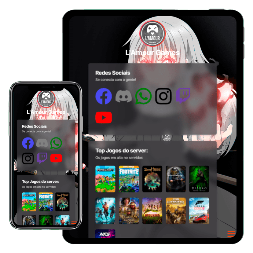 Imagem do projeto L'Amour Games Project